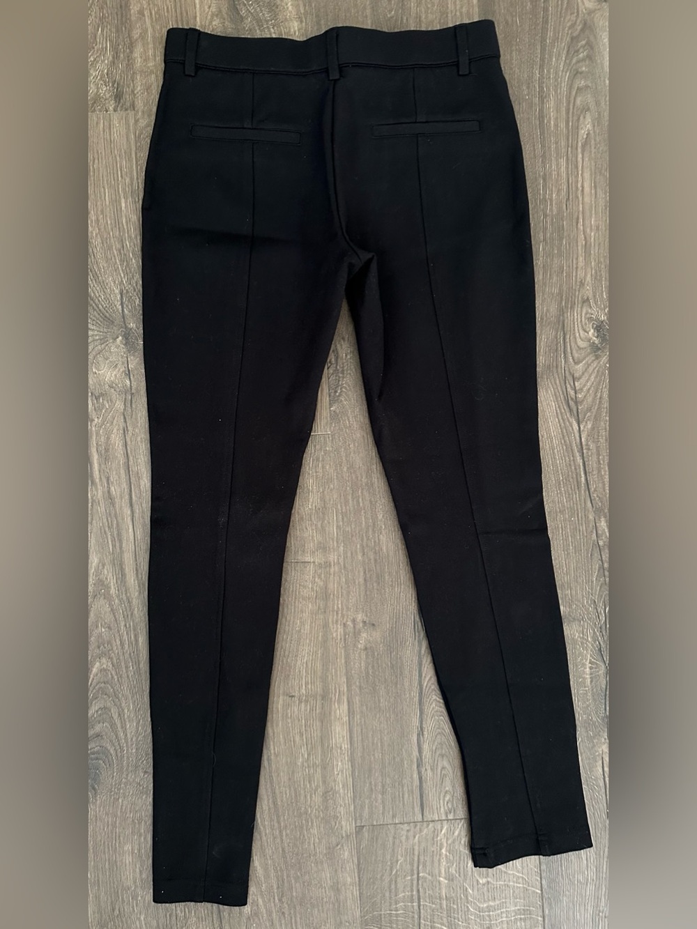 Mario Serrani Black Slim Dress Pants - Picture 3 of 5